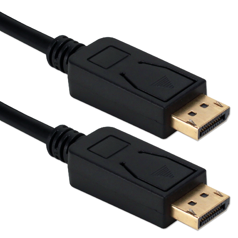 DisplayPort 1.4 UltraHD 8K Black Cable with Latches