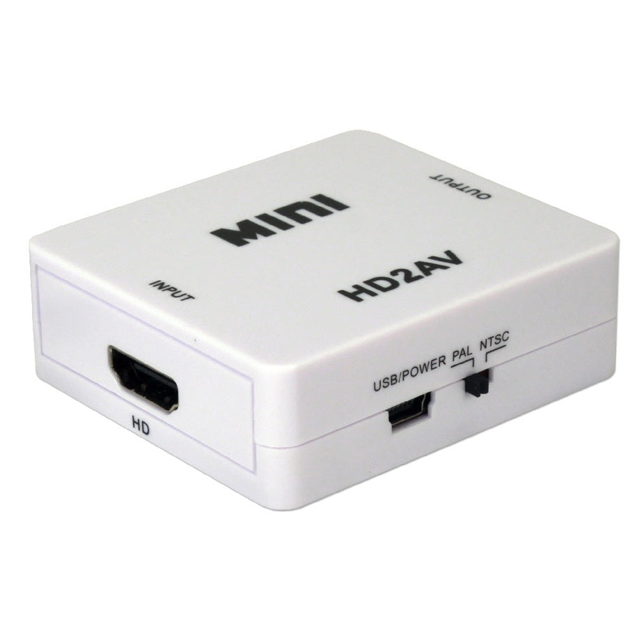 HDMI to Composite Video & Stereo Audio Converter